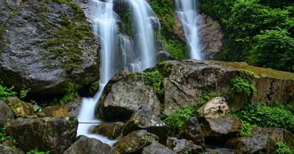 lhasa waterfall