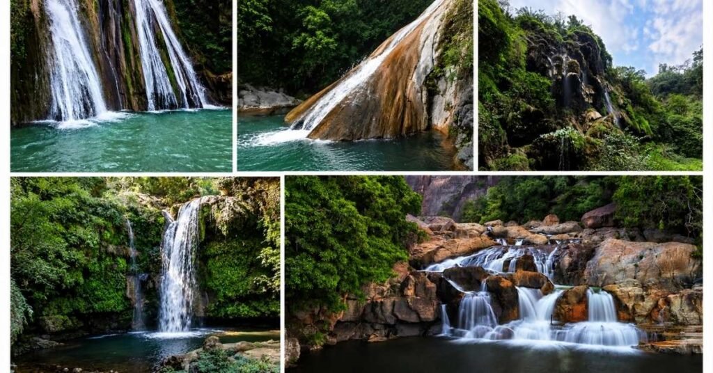 delhi waterfall