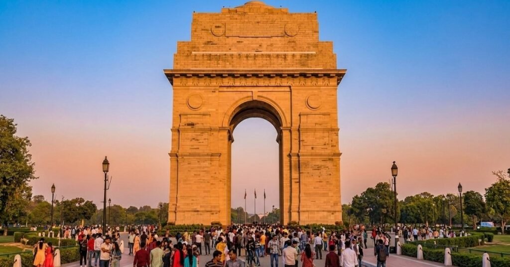 how to reach india gate by metro